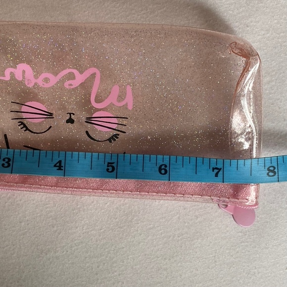 💥3/$25 Makeup Brush Holder Zip Up Case Bag for Storage, Dust Proof Pink Bag - Picture 4 of 5